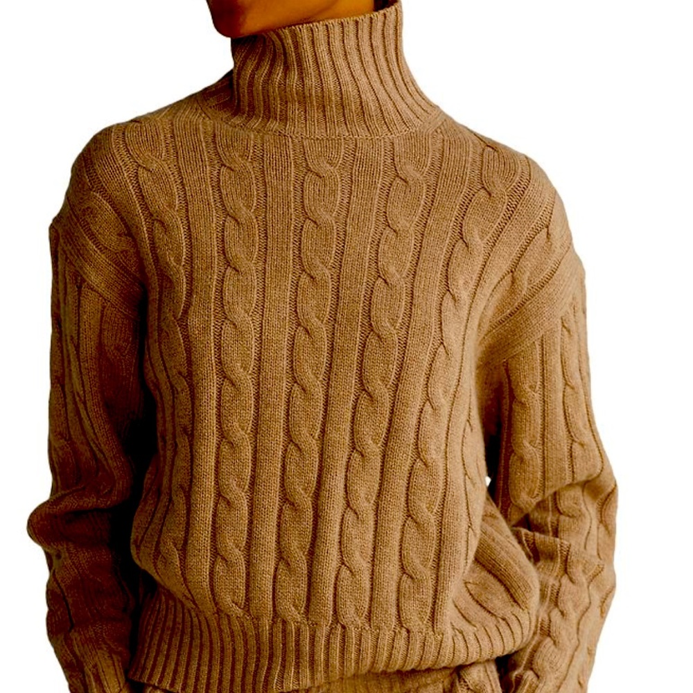 Polo Ralph Lauren 100 Percent Camel Hair Sweater XL